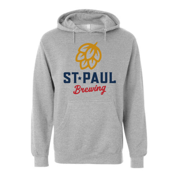 Independent Trading Co. - Midweight Hooded Sweatshirt - Printed Logo Thumbnail