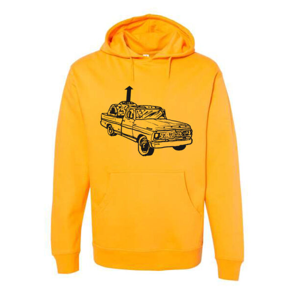 Independent Trading Co. - Midweight Hooded Sweatshirt - Printed Logo Thumbnail