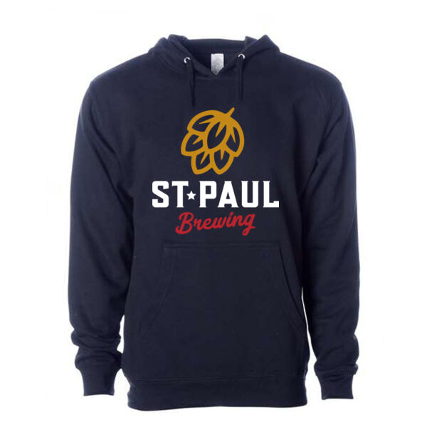 Independent Trading Co. - Midweight Hooded Sweatshirt - Printed Logo Thumbnail