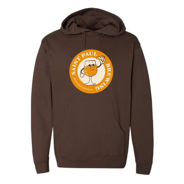 Independent Trading Co. - Midweight Hooded Sweatshirt - Printed Logo Thumbnail