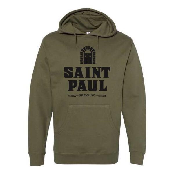 Independent Trading Co. - Midweight Hooded Sweatshirt - Printed Logo Thumbnail