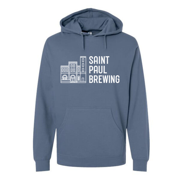 Independent Trading Co. - Midweight Hooded Sweatshirt - Printed Logo Thumbnail