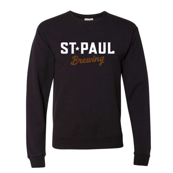 ComfortWash by Hanes - Garment-Dyed Unisex Crewneck Sweatshirt - Printed Logo Thumbnail