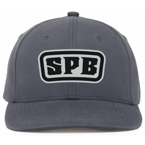 Pacific Headwear - Waxed Cotton Dad Cap - Faux Leather Patch Thumbnail