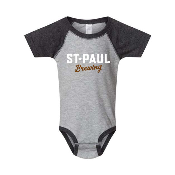 Rabbit Skins - Infant Baseball Fine Jersey Bodysuit - Printed Logo Thumbnail