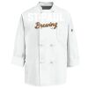 Eight Knot Button Chef Coat with Thermometer Pocket Thumbnail