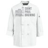 Eight Knot Button Chef Coat with Thermometer Pocket Thumbnail