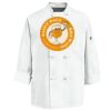 Eight Knot Button Chef Coat with Thermometer Pocket Thumbnail