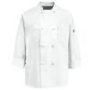 Eight Knot Button Chef Coat with Thermometer Pocket Thumbnail