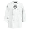 Eight Knot Button Chef Coat with Thermometer Pocket Thumbnail