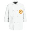 Button Chef Coat with Thermometer Pocket Thumbnail