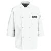 Button Chef Coat with Thermometer Pocket Thumbnail