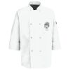 Button Chef Coat with Thermometer Pocket Thumbnail