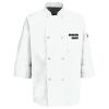 Button Chef Coat with Thermometer Pocket Thumbnail