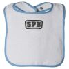 Infant Contrast Trim Terry Bib Thumbnail